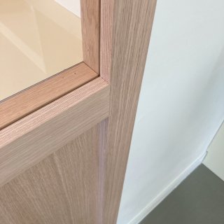 Détail panneau vitré Maison de retraite Protestante, agencement R+1