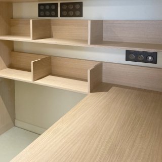 Vue sur le bureau aide de vie Maison de retraite Protestante, agencement R+1