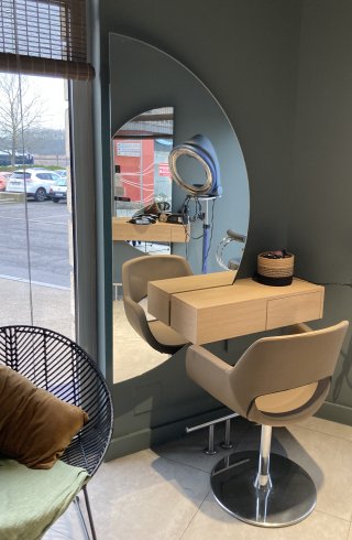 Console solo, plaquée chêne Menuisier Mobilier Agencement Magasin Chuuut